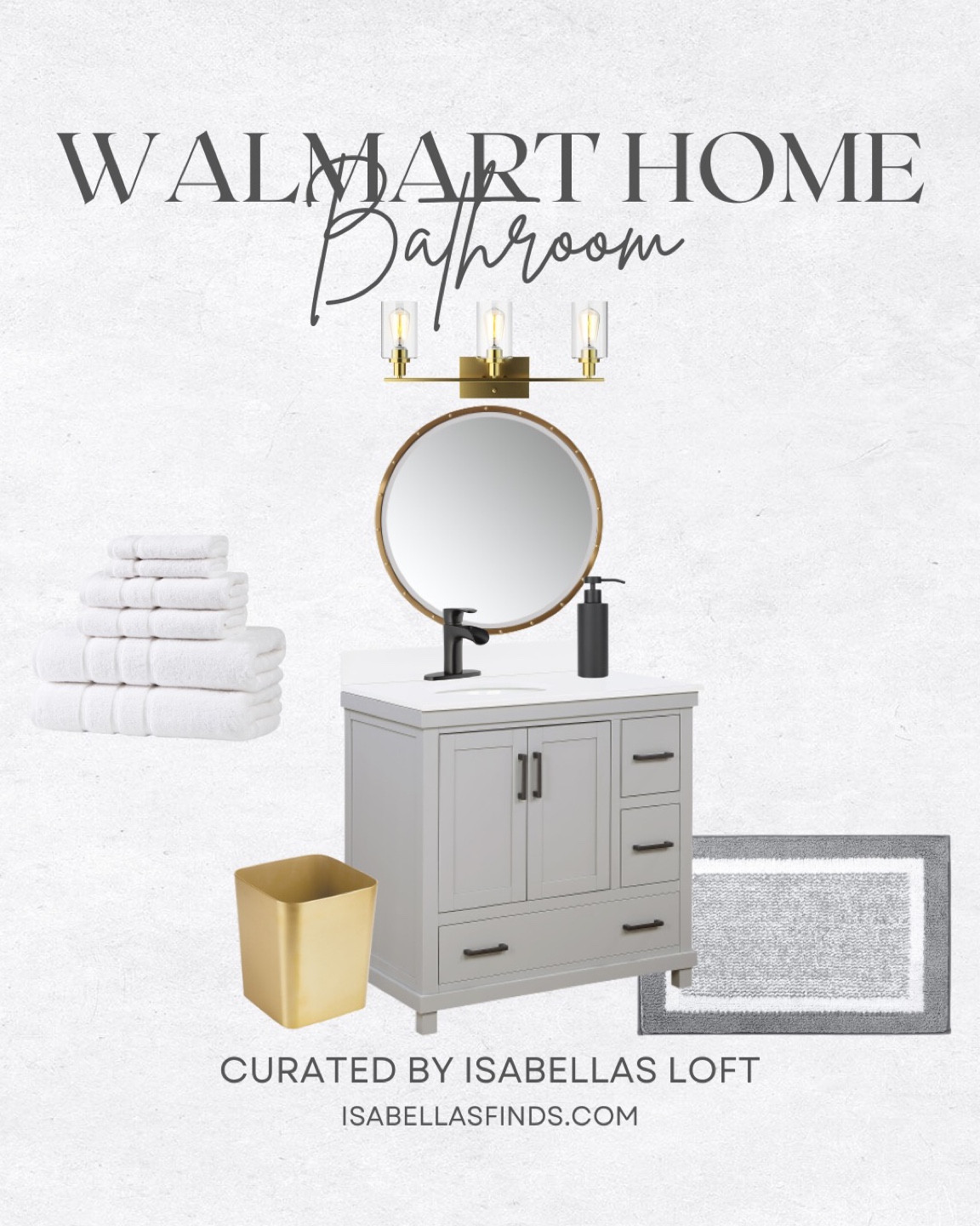 Walmart Home • Bathroom 

Media Console, Living Home Furniture, Bedroom Furniture, stand, cane bed, cane furniture, floor mirror, arched mirror, cabinet, home decor, modern decor, mid century modern, kitchen pendant lighting, unique lighting, Console Table, Restoration Hardware Inspired, ceiling lighting, black light, brass decor, black furniture, modern glam, entryway, living room, kitchen, bar stools, throw pillows, wall decor, accent chair, dining room, home decor, rug, coffee table

#LTKstyletip #LTKhome #LTKsalealert