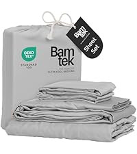 100% Viscose from Bamboo Sheets Queen Size, Super Soft Bedding Set, 4PC Cooling Sheets for Hot Sl... | Amazon (US)