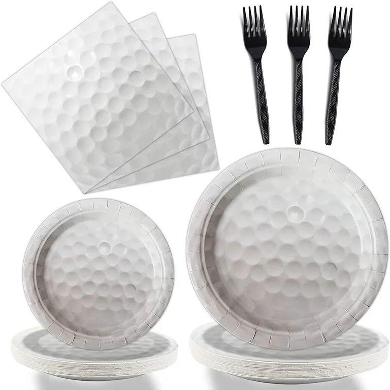 96 Pcs Golf Party Supplies Bundle,Paper Plates Napkins Golf Sports Party Birthday Decorations Fav... | Walmart (US)