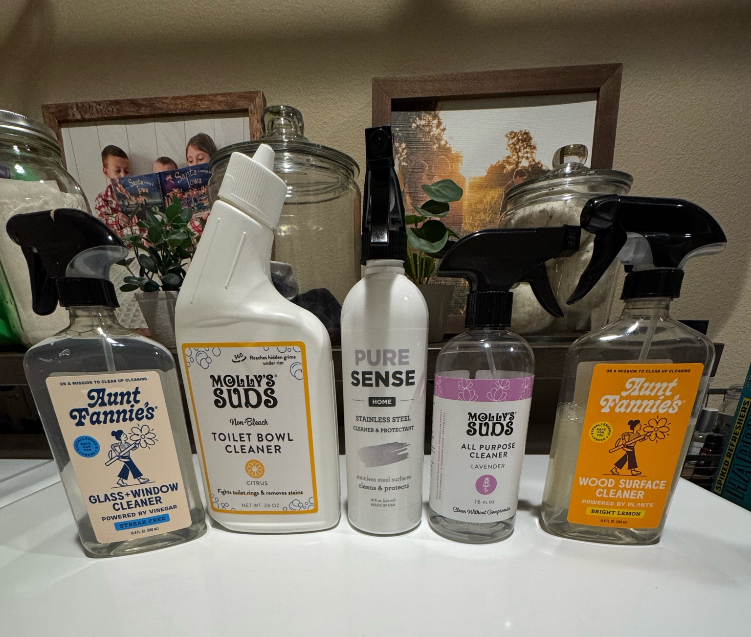 Since starting my weekly cleaning, I’ve noticed my harsh products were physically wreaking havoc on me. I decided I better make the switch to a cleaner product. After using for a couple weeks now, I have noticed a huge difference in how I feel while cleaning. I’m kicking myself for not making the change sooner. 

#LTKHome #LTKFindsUnder100 #LTKFindsUnder50