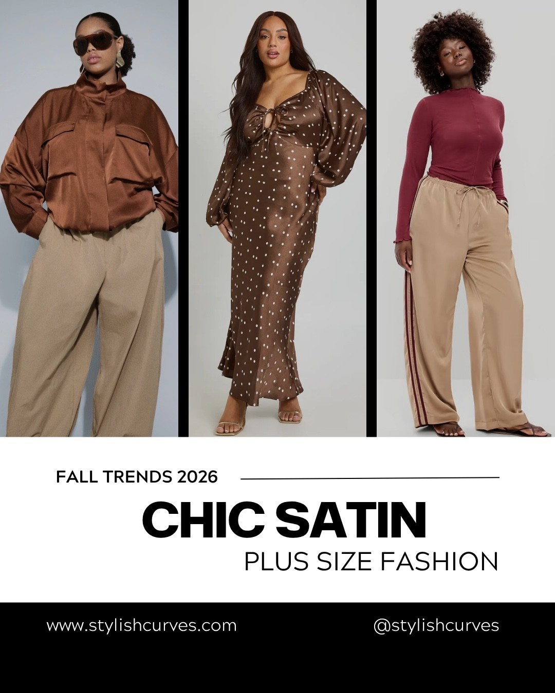Fall fashion trends 2026. Satin fall trend in plus sizes

#LTKPlusSize #LTKMidsize #LTKOver40
