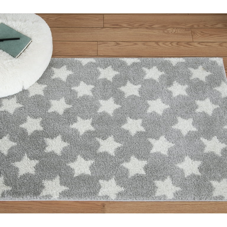 Mainstays 36"x56" Gray Rising Star Area Rug | Walmart (US)
