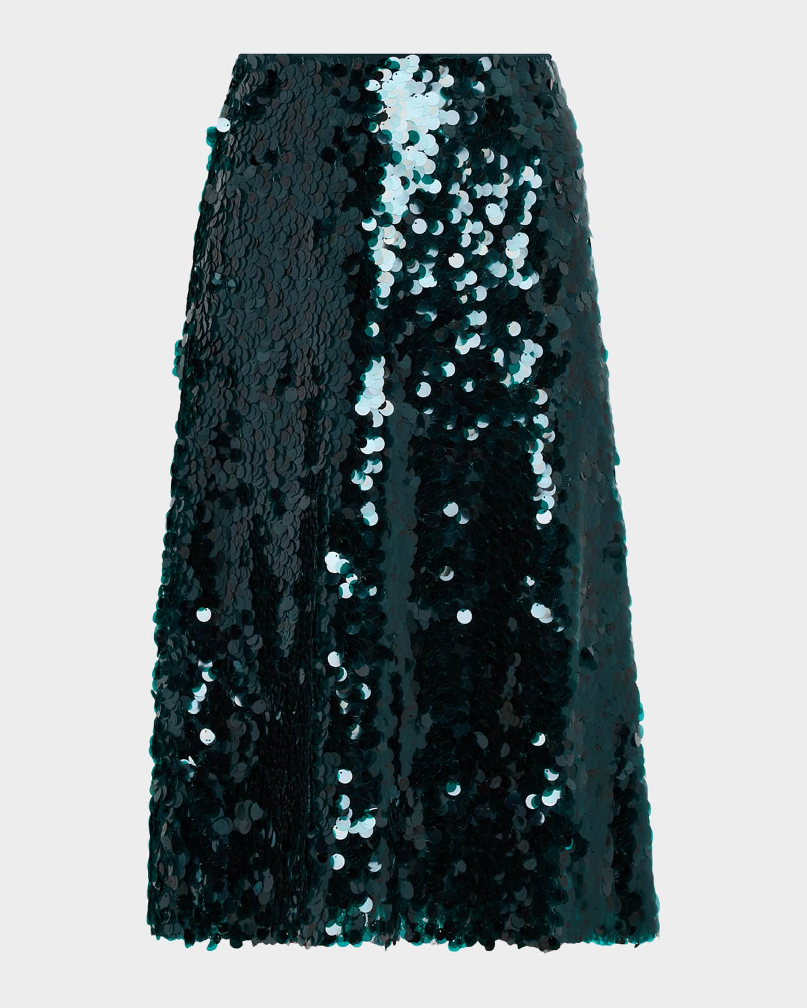 Vince Lucite Straight Sequin Skirt | Neiman Marcus
