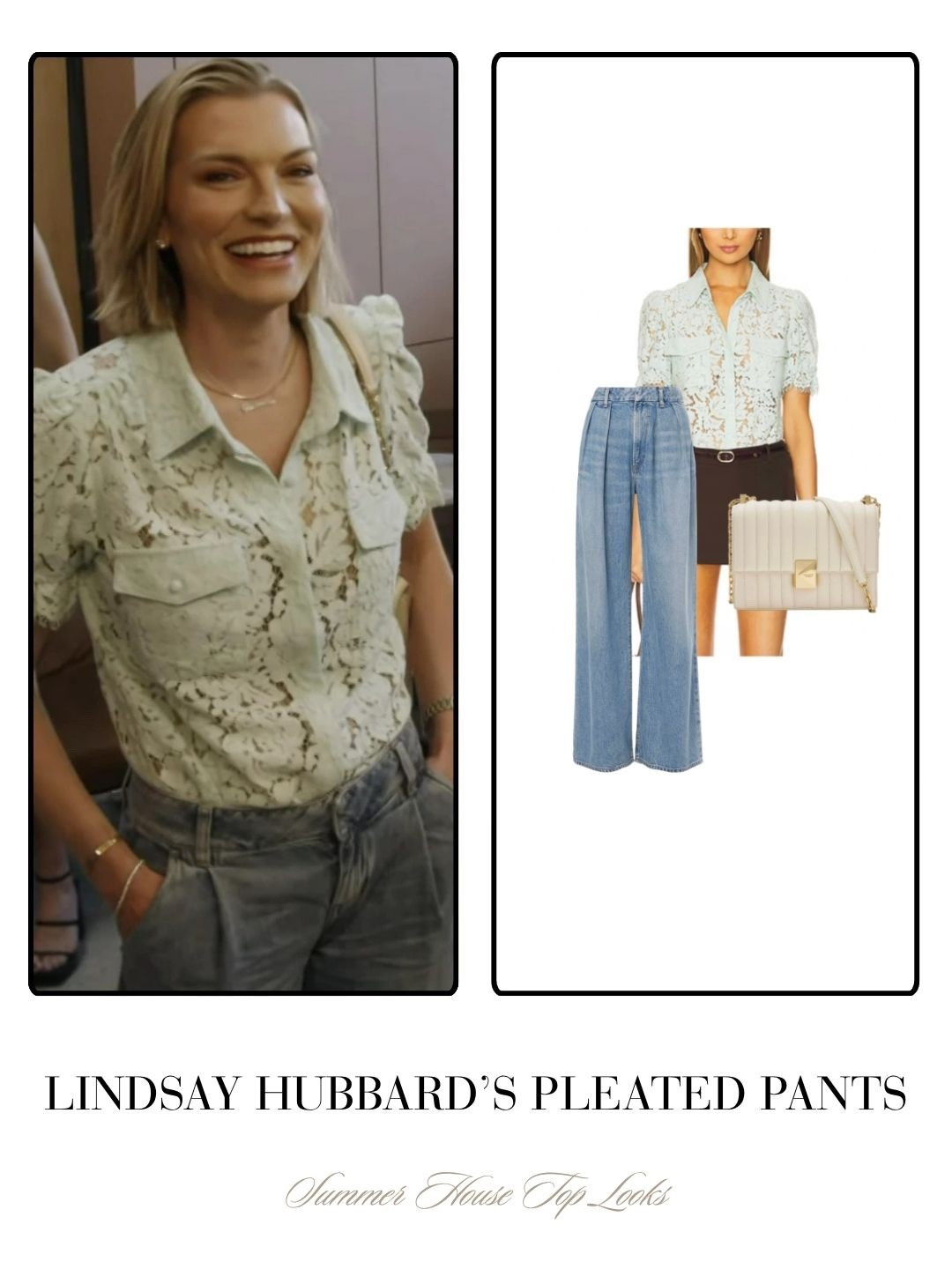 Lindsay Hubbard’s Pleated Pants 