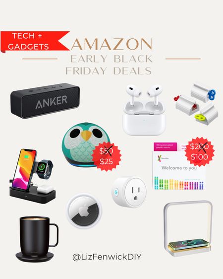 Amazon Black Friday deals on tech and gadgets! 

Gift ideas for her // gift ideas for him // gift ideas for kids // phone chargers 

#LTKCyberweek #LTKHoliday #LTKsalealert
