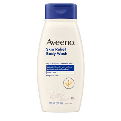 Aveeno Skin Relief Unscented Body Wash for Sensitive Skin - 18 fl oz | Target