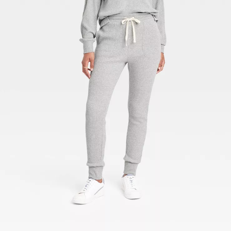 Women's Waffle Knit Jogger Pants - Universal Thread™ | Target