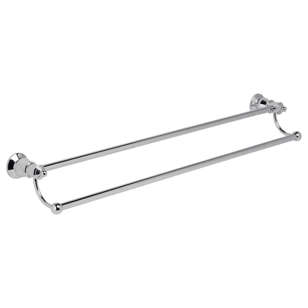 Lillian 750mm Double Bar Wall Mounted Towel Rail | Temple & Webster AU