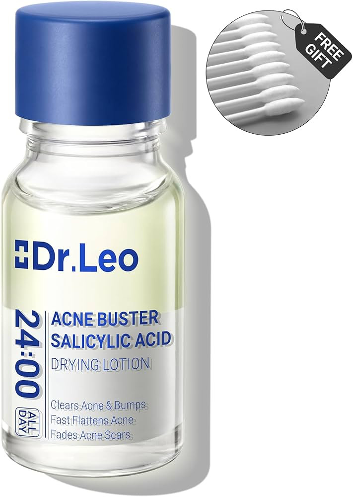 Dr. Leo 1.8% Salicylic Acid Drying Lotion – Face Acne Treatment, Reduces Blemishes and Pimples,... | Amazon (US)