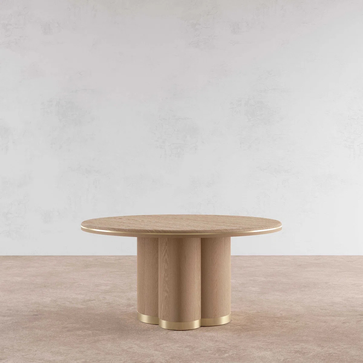 Angelo Oak Round Dining Table | Wayfair North America