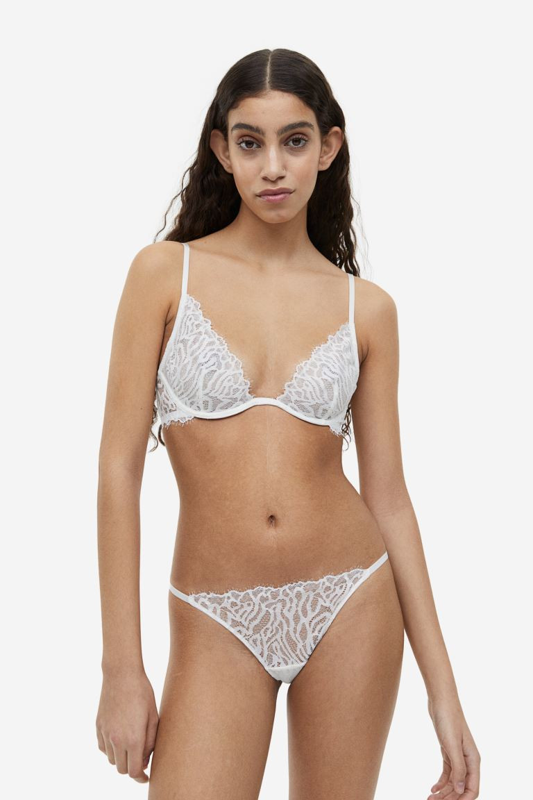 Unwattierter Bügel-BH aus Spitze | H&M (DE, AT, CH, NL, FI)
