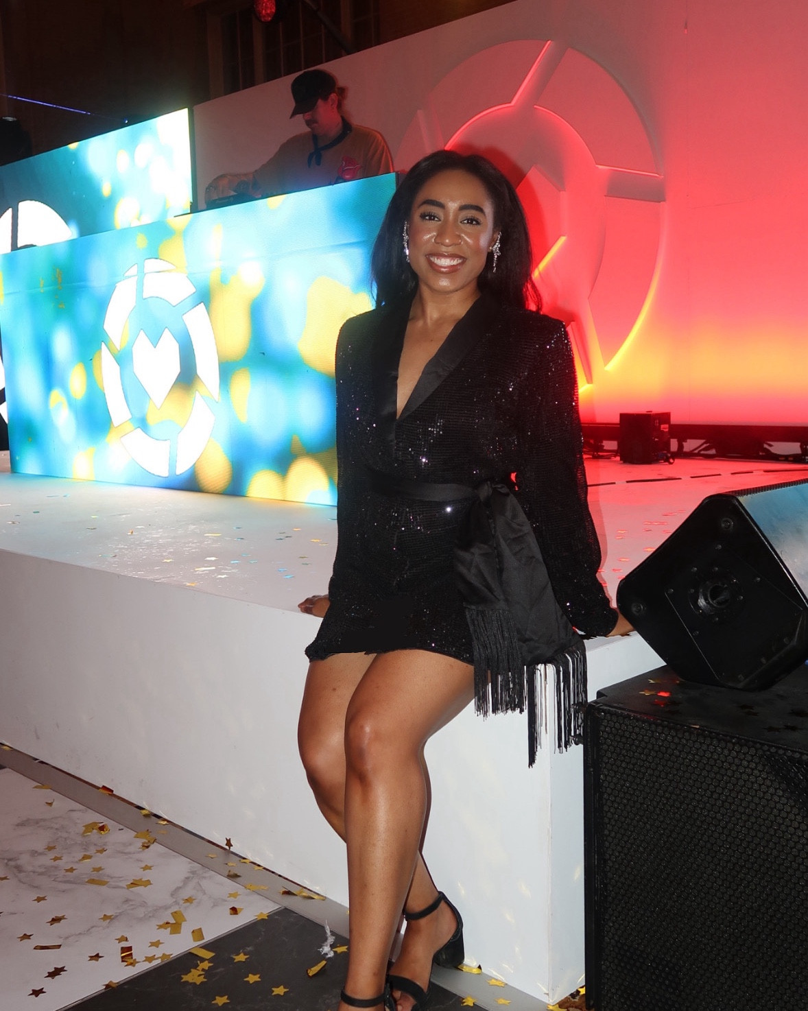 How did I get so lucky? ♠️❤️🃏♦️🎲🥂

The black sequin blazer dress turned out to be an incredible party fit for LTK’s Vegas themed anniversary event! It is SO comfortable and I received several compliments. Currently sold out so I’m linking similar options! My shoes are Steve Madden and I’ve had them for YEARS! This was my last ride with them as they’re worn but they’ve held up so nicely for the length of time I’ve had them. I love the SM brand, so I’m linking other black heel options I’d personally buy! And these earrings?! They’re so fun/different!

Have questions about my fit? Comment here and I’ll get back to you! 🖤

2 weeks ago I flew to Dallas to spend time with my team and celebrate LTK's incredible 13 years of innovation, growth, and success! Just when I think the last trip is the greatest ever, somehow they manage to exceed my expectations again and again. The branding, attention to detail, commitment to excellence, and even more than that - the way they make everyone feel cared for and appreciated. 

Almost 2 years with the best and I still find myself teary-eyed at the fact that I get to work here. It’s a privilege to have a career that I admire so much. And it’s an honor to have such accomplished, inspiring, and remarkable leaders to work alongside, learn from, and look up to. 

I love this company. I love this team. I love the work we get to do together, and I will never take this for granted! Unbelievably grateful.

#LTKStyleTip #LTKFindsUnder50 #LTKFindsUnder100