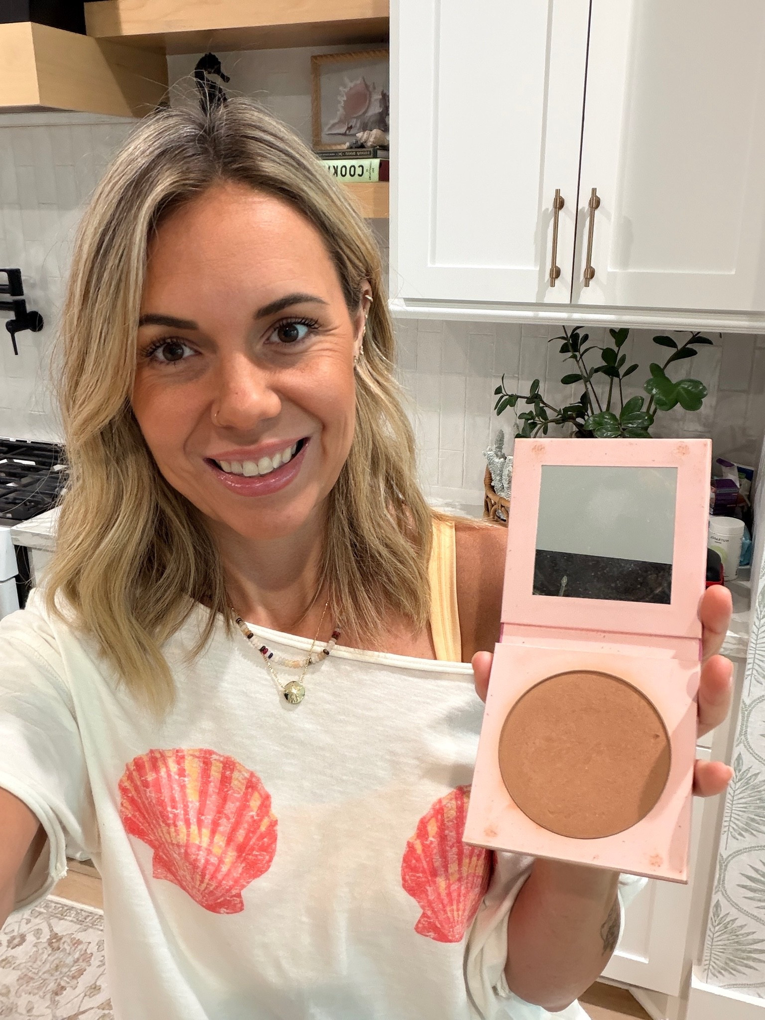 Tarte code: WIFEONADIME 
This Tarte bronzer is waterproof and perfect for the pool! The travel size would probably last you a year because I’ve had this full size for about 3 years. 😂🙌🏼 @Tarte #tarte #waterproofmakeup

#LTKmomlife #LTKSwim #LTKBeauty