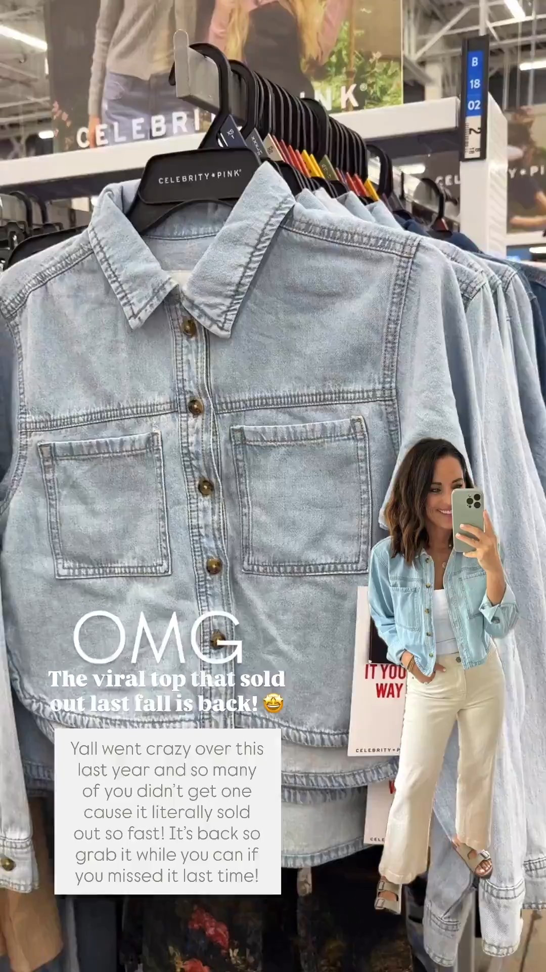 This denim top is giving all the madewell vibes without the price tag! It sold out last year and will again this year! I grabbed a size small!



Denim top  Walmart finds






#LTKStyleTip #LTKPetite #LTKFindsUnder50