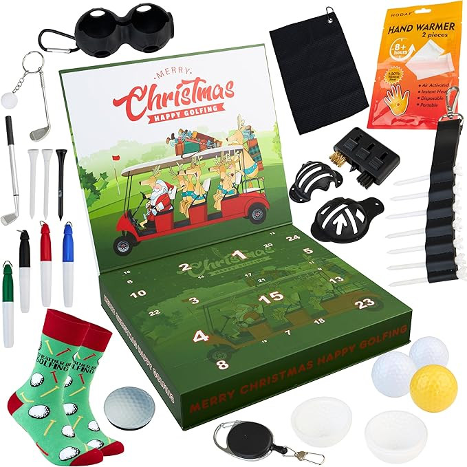 Golf Advent Calendar 2024 Christmas Countdown Calendar for Golfers | Amazon (US)