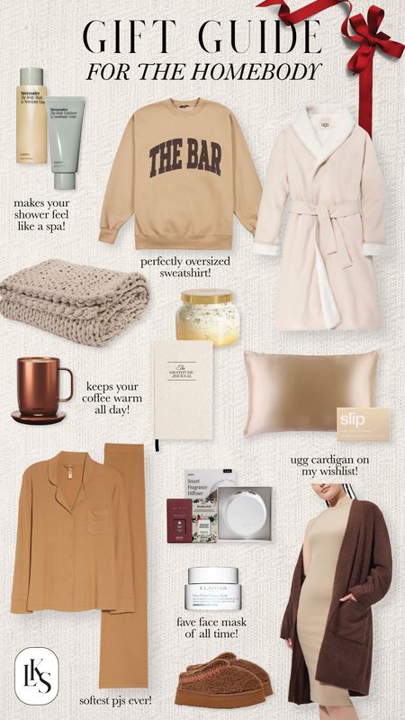 gifts for the homebody 🎁


#giftguide2023 #giftguide #giftsforher #cozygiftidea #giftsforgirlfriends #loungewear 

#LTKHoliday #LTKSeasonal #LTKGiftGuide