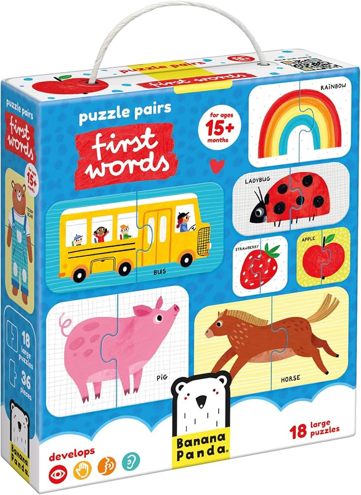 Puzzle Pairs First Words 15m+ Toddler Puzzle | Amazon (US)