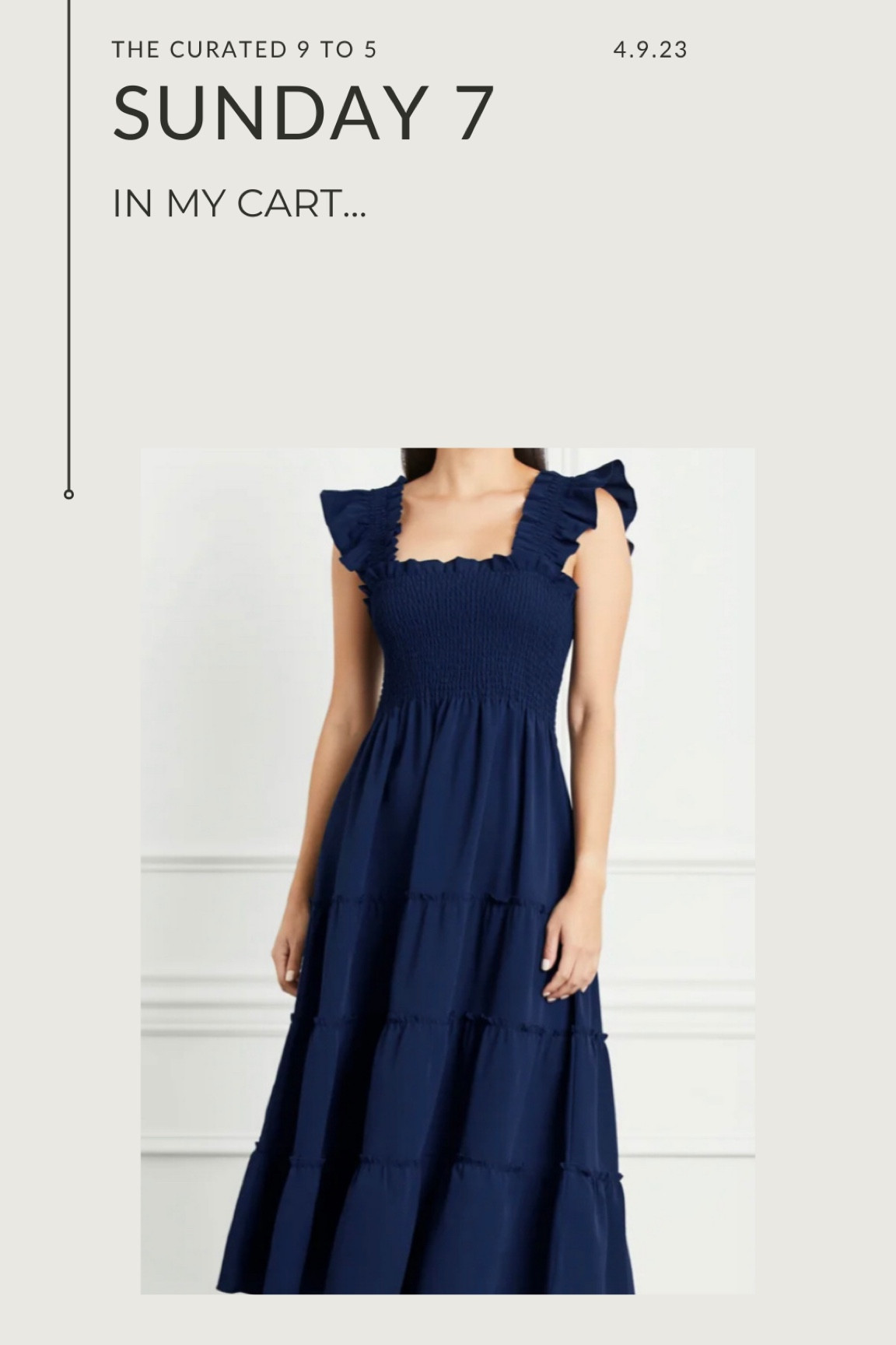 Sunday 7, hill house nap dress, size down, crepe fabric, navy, spring dress, summer dress, postpartum, maternity and nursing friendly

#LTKbump #LTKSeasonal #LTKstyletip