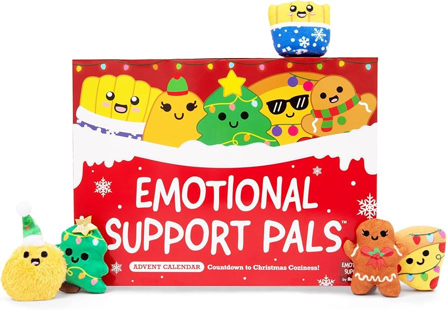 Emotional Support Plush Advent Calendar by Relatable, Perfect Plush Advent Calendar for Kids or T... | Amazon (US)