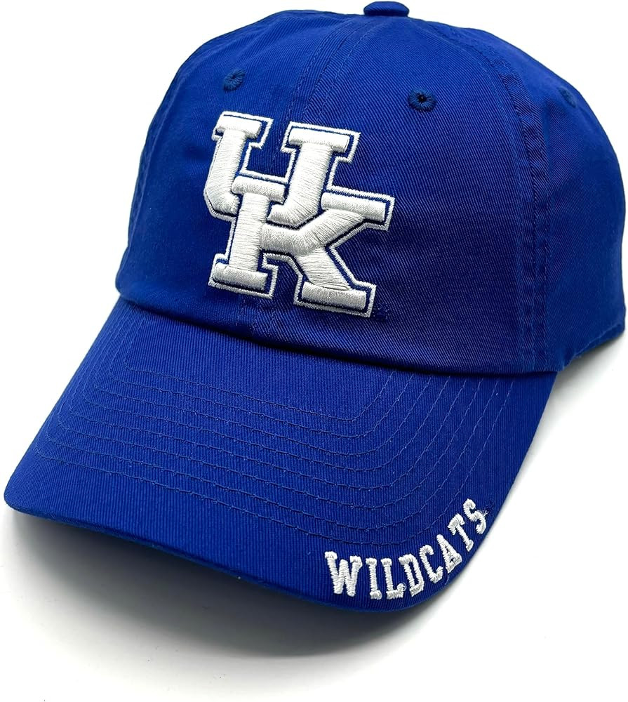 Officially Licensed Kentucky University Classic UK Hat Adjustable Wildcats Embroidered Team Logo ... | Amazon (US)