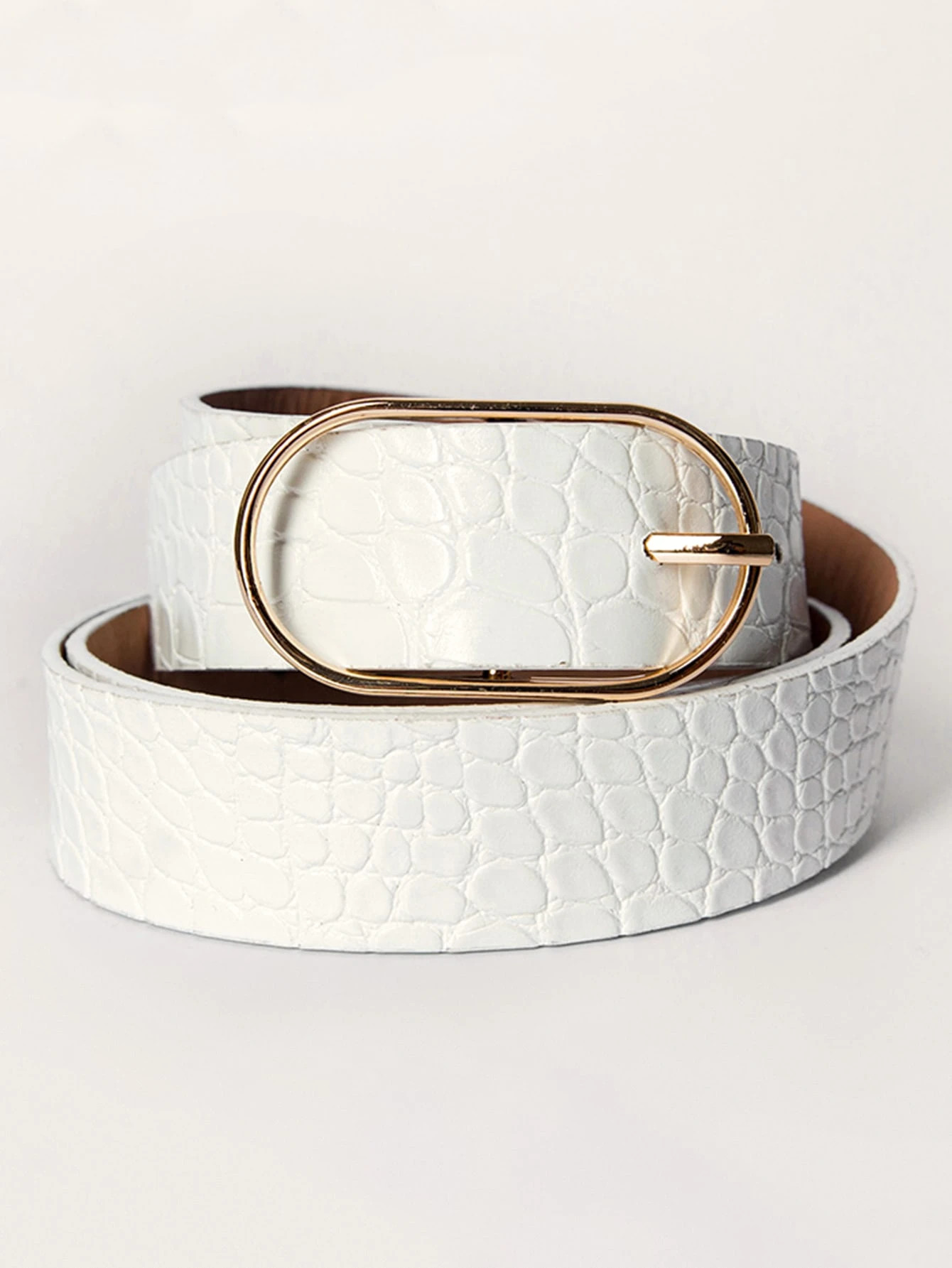 Oval Buckle Belt | SHEIN