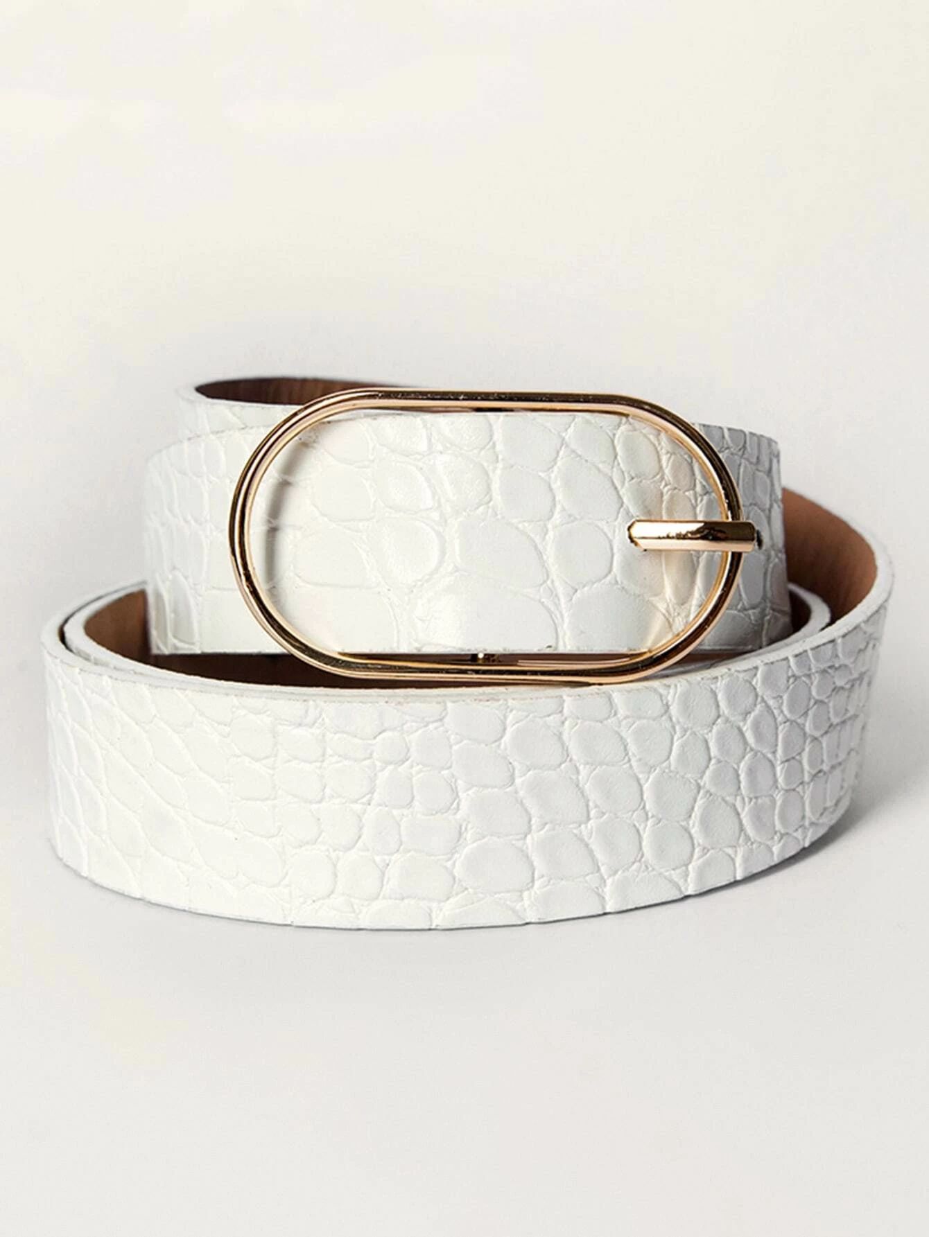 Oval Buckle Belt | SHEIN