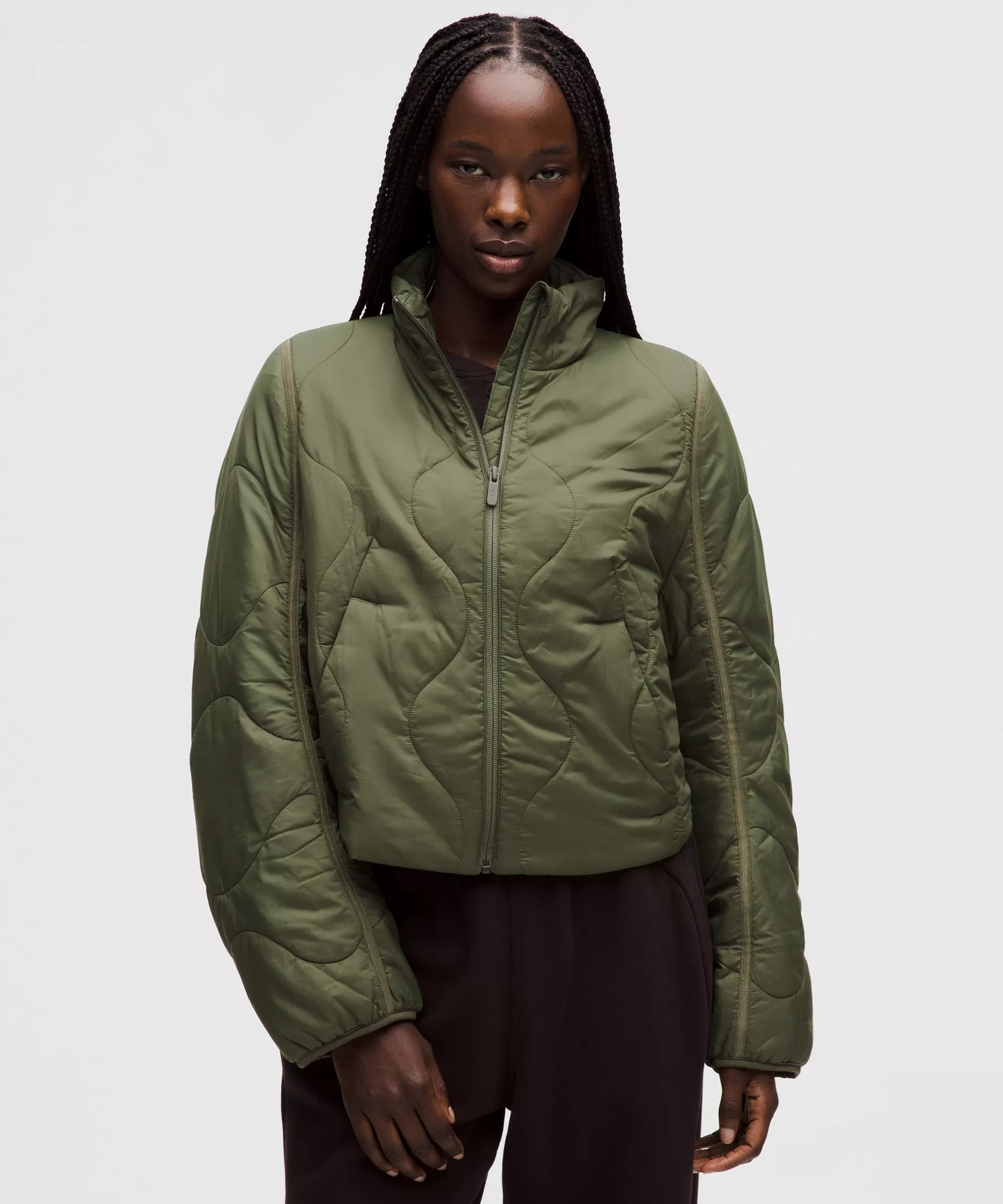 Quilted Light Insulation Cropped Jacket | lululemon (CA)