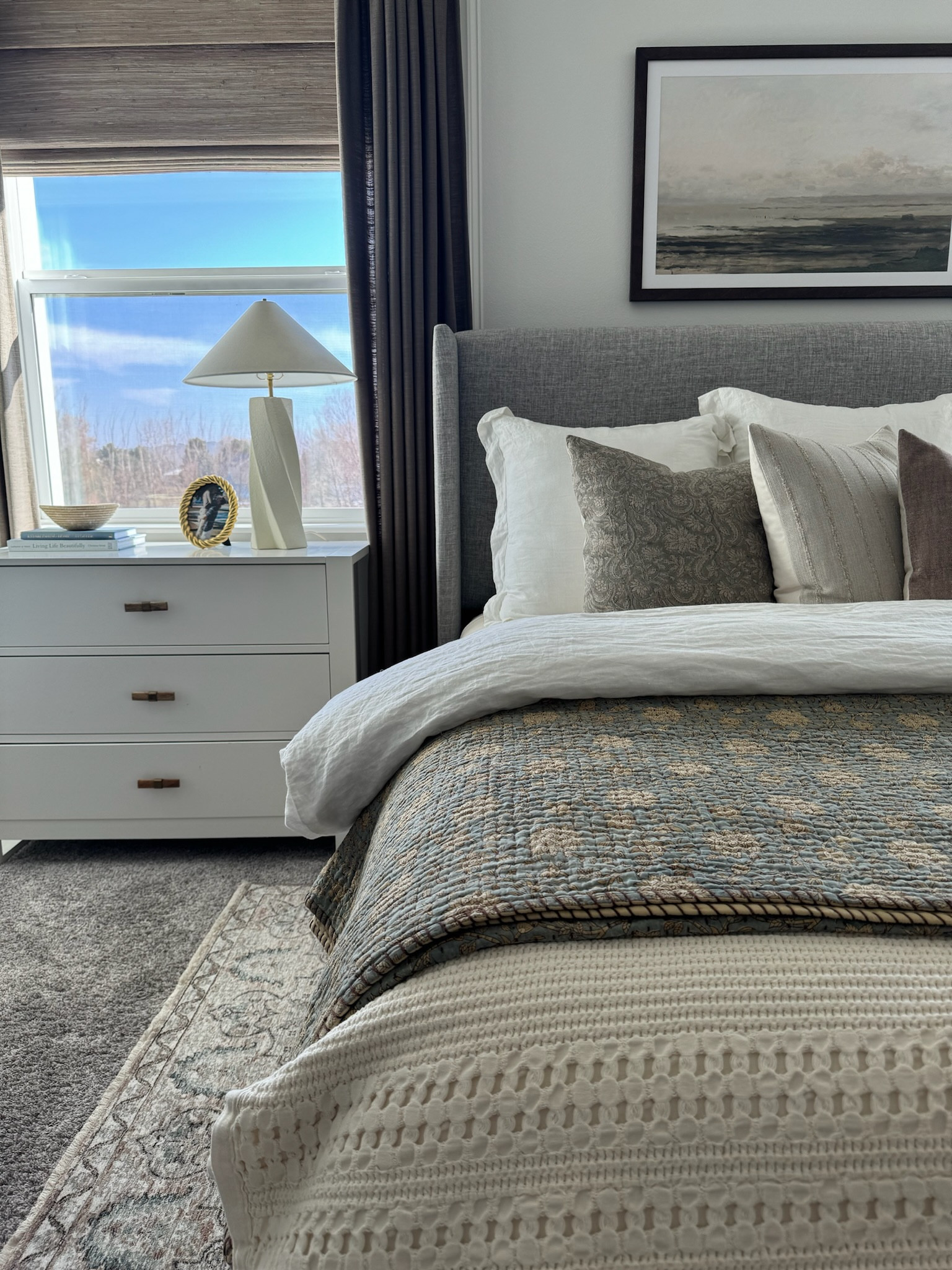 Who else is in the mood for spring? Our primary bedroom got a major update over the last week or so, and I’m obsessed! I want to spend all my time in there now. These table lamps are a new addition, as is this beautiful cream quilt, and I love this floral one too. Shop my spring updates below and use code CINDYCLARKINTERIORS for 10% off orders of $100+ 

#LTKstyletip #LTKhome #LTKsalealert