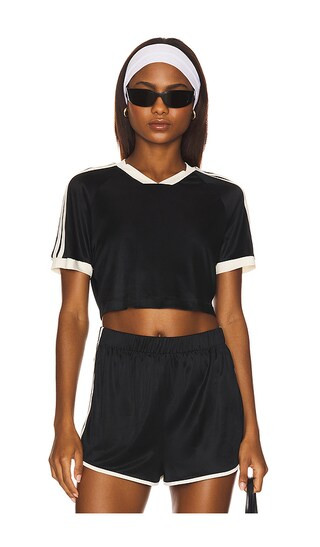 Jordie Top in Black & Cream | Revolve Clothing (Global)