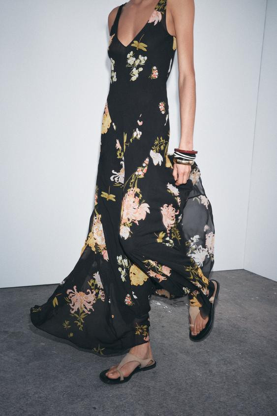 PRINTED DRESS ZW COLLECTION | Zara US