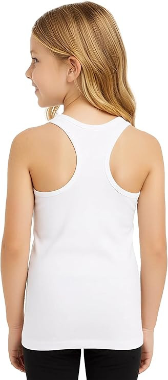 Kurve Premium Girls Seamless Supersoft Wide Strap Comfortable Racerback Tank (Made with Love in T... | Amazon (US)