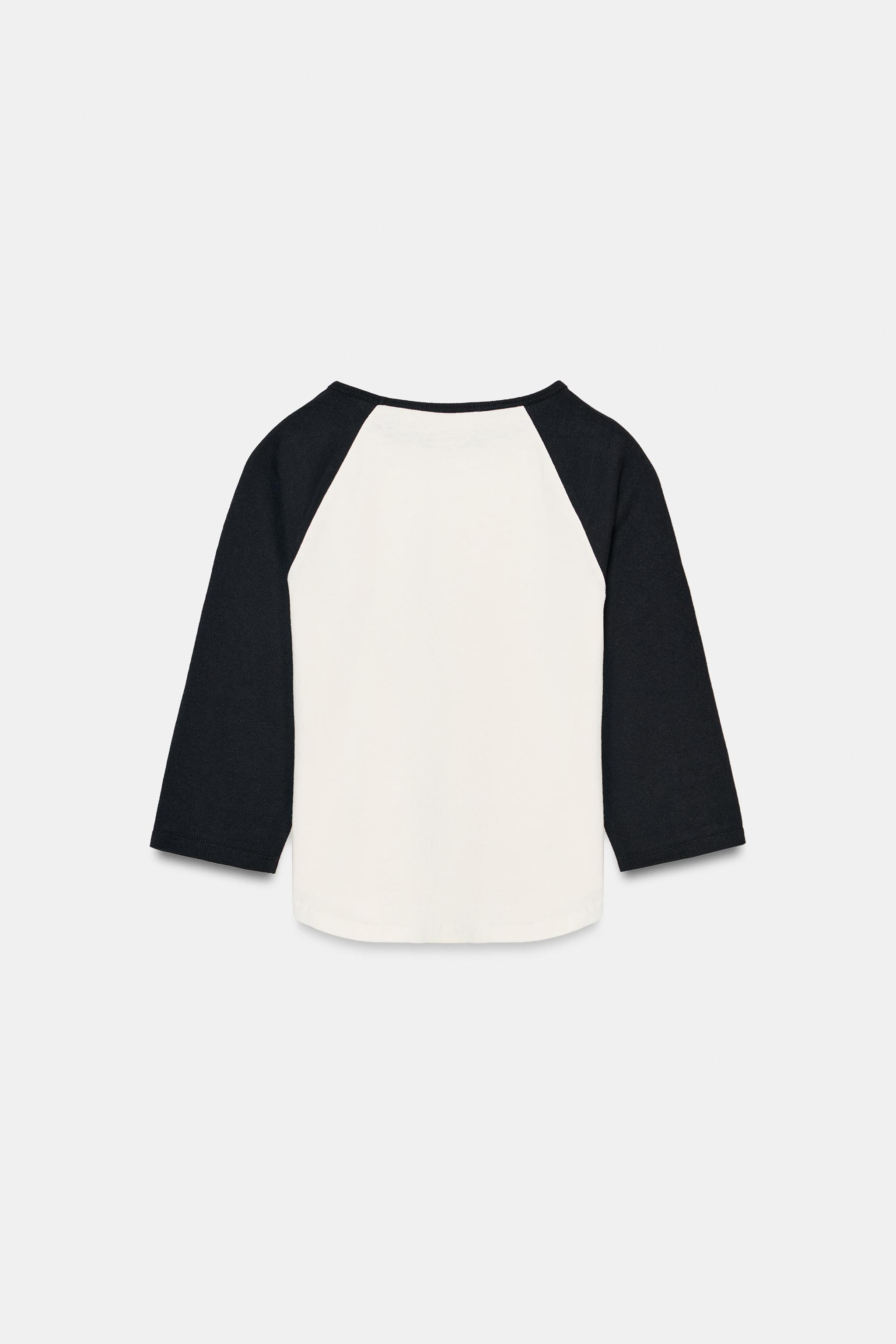 HEAVY COTTON RAGLAN T-SHIRT | Zara US