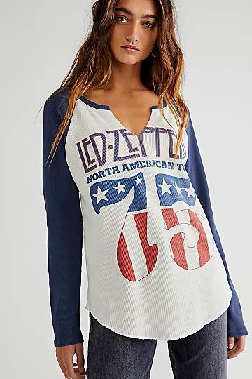 Led Zeppelin North American Tour Tee | Free People (Global - UK&FR Excluded)