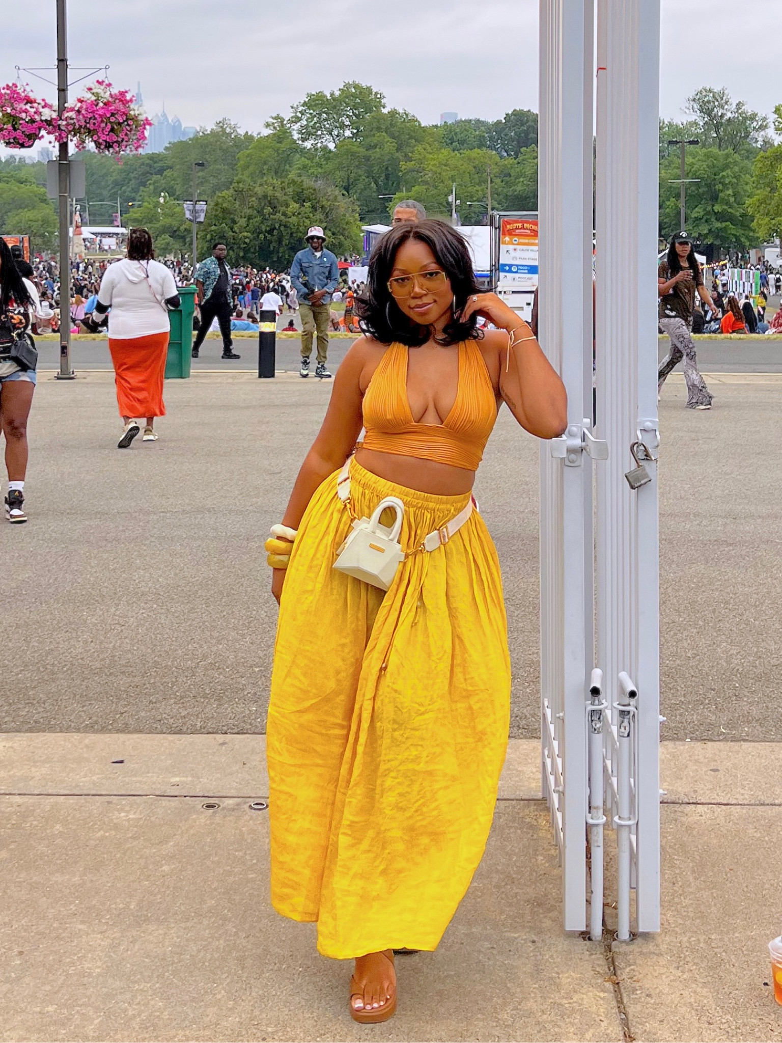 Music festival outfit 🌞💛 

Top in size small! 

Exact skirt in my Zara favs link in my IG bio 

#LTKcurves #LTKSeasonal #LTKstyletip