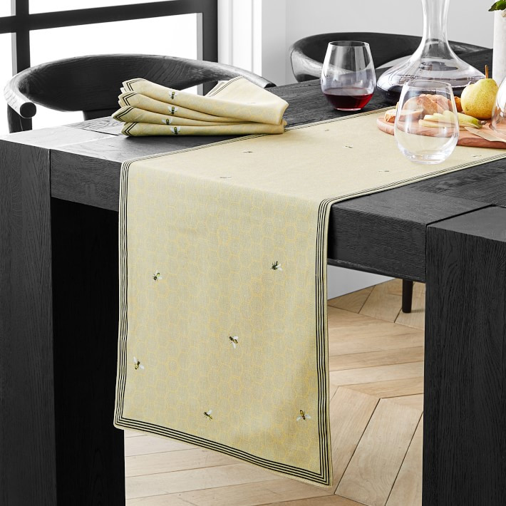 Bee Table Runner | Williams-Sonoma