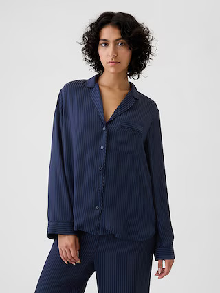 Satin PJ Shirt | Gap (US)
