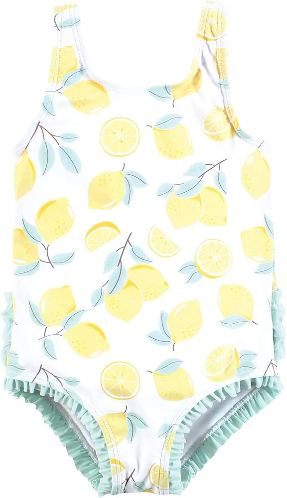Hudson Baby Baby Girls Baby and Toddler Swimsuit | Amazon (US)
