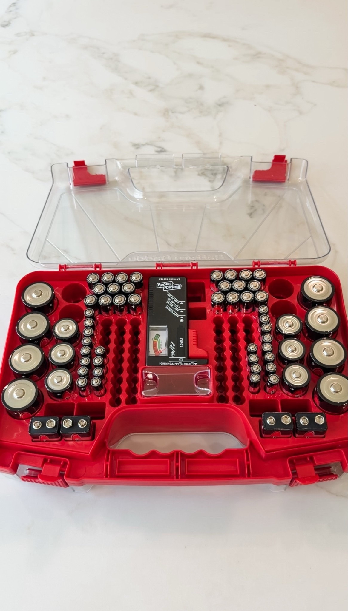Tired of digging through drawers looking for batteries? The Battery Daddy keeps your batteries organized in one place and even includes a built-in battery tester. One of my favorite home organization finds for keeping clutter under control and making everyday life a little easier!!! 🔋
 @acehardware #ad #mylocalace #acehardware

#LTKSeasonal #LTKHome