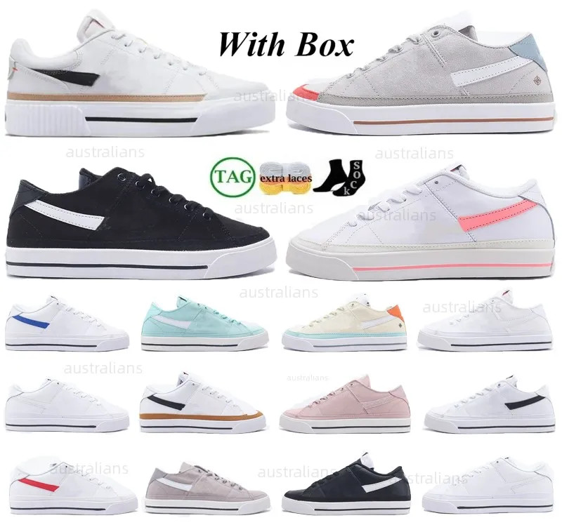 Court Legacy Lift Back To School White Black Sail Game Royal Student Shoes Valentine's Day GS Men... | DHGate