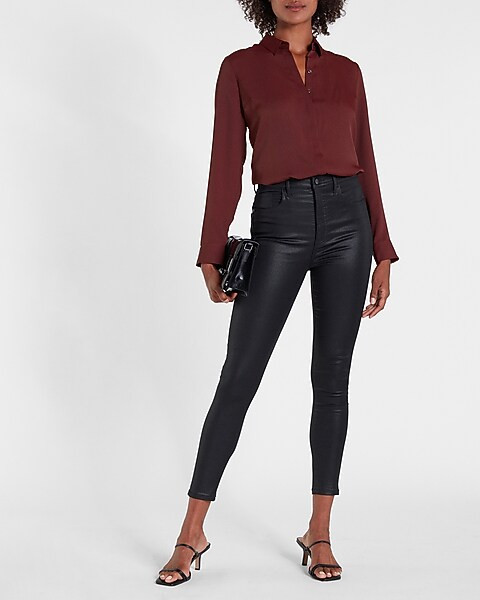 Solid Portofino Shirt | Express