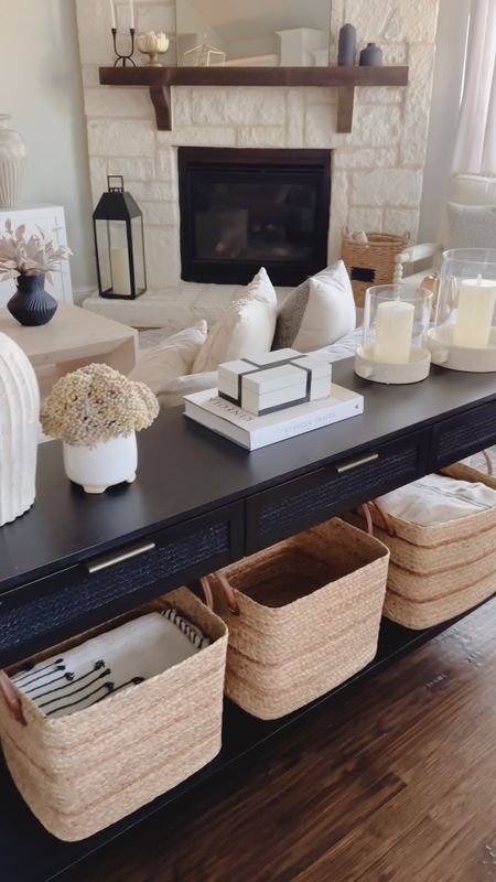 Sofa console table styling for fall with affordable decor finds 

#LTKstyletip #LTKSeasonal #LTKhome
