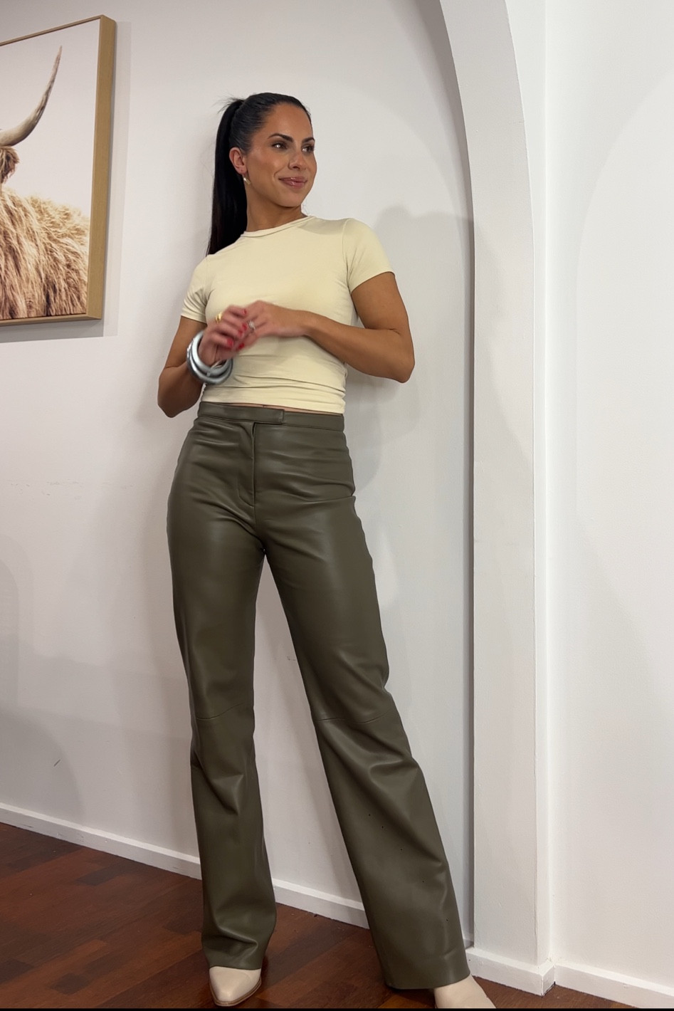 Perfect vegan leather pants for day to night wear. #veganleather #leatherpants 

#LTKfit #LTKstyletip #LTKaustralia
