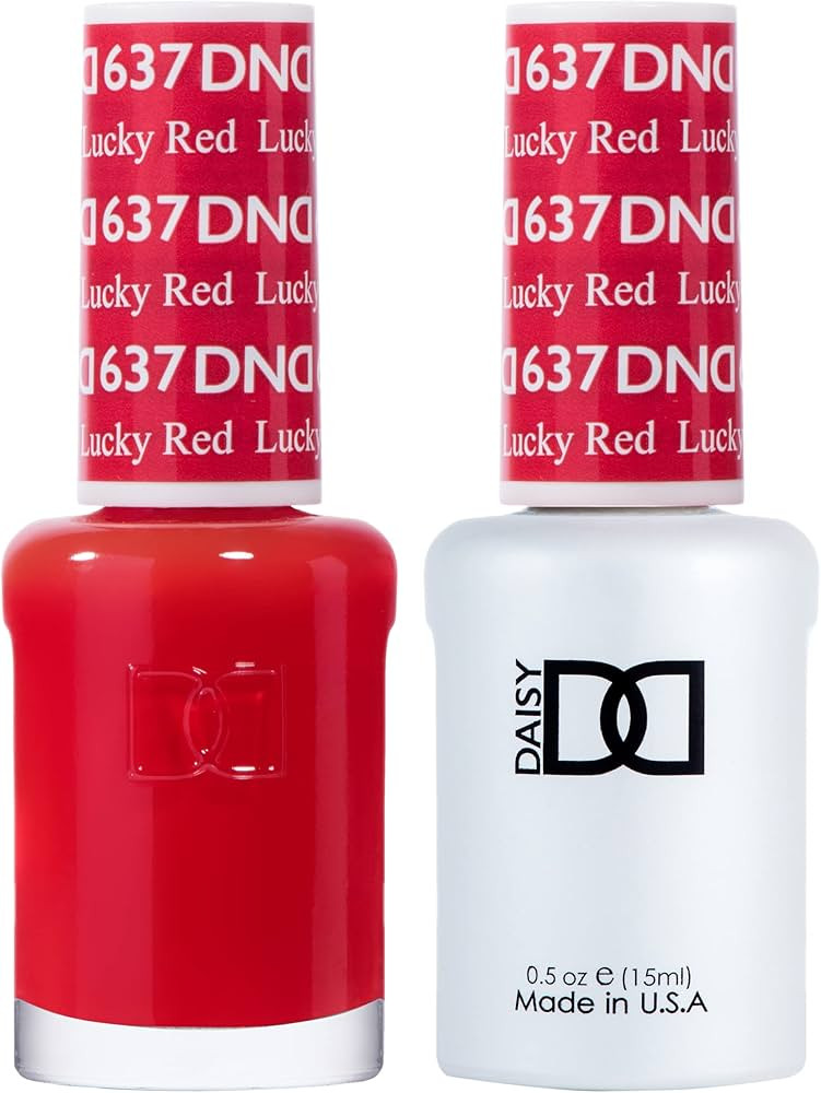 DND Gel Polish Set, Red Collection, UV/LED GelPolish and Air Dry Nail Lacquer, Matching Chip-Free... | Amazon (US)