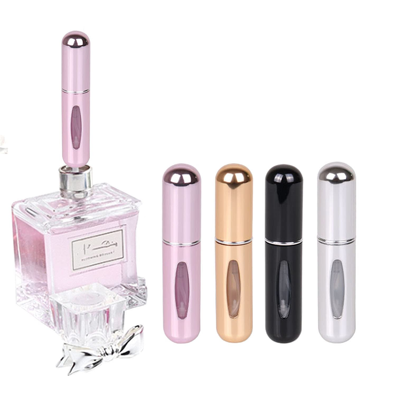 Portable Mini Refillable Perfume Atomizer Bottle Refillable Spray, Atomizer Perfume Bottle, Scent Pu | Amazon (US)