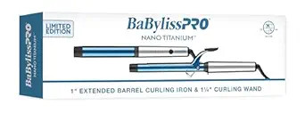 BabylissPRO Nano Titanium Professional Curling Iron with Extended Barrel Perfect for Longer Hair | Amazon (US)