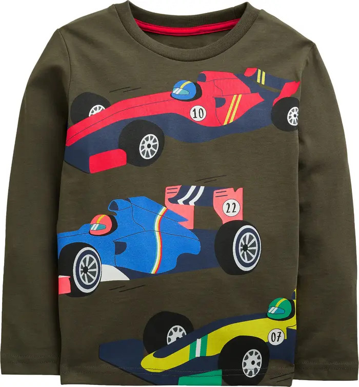 Kids' Long Sleeve Graphic Cotton Tee | Nordstrom