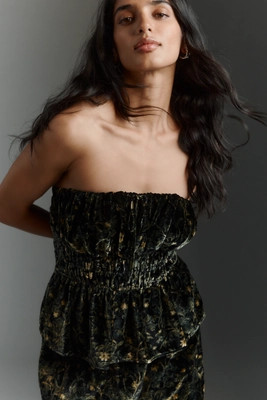 The Somerset Strapless Blouse | Anthropologie (US)