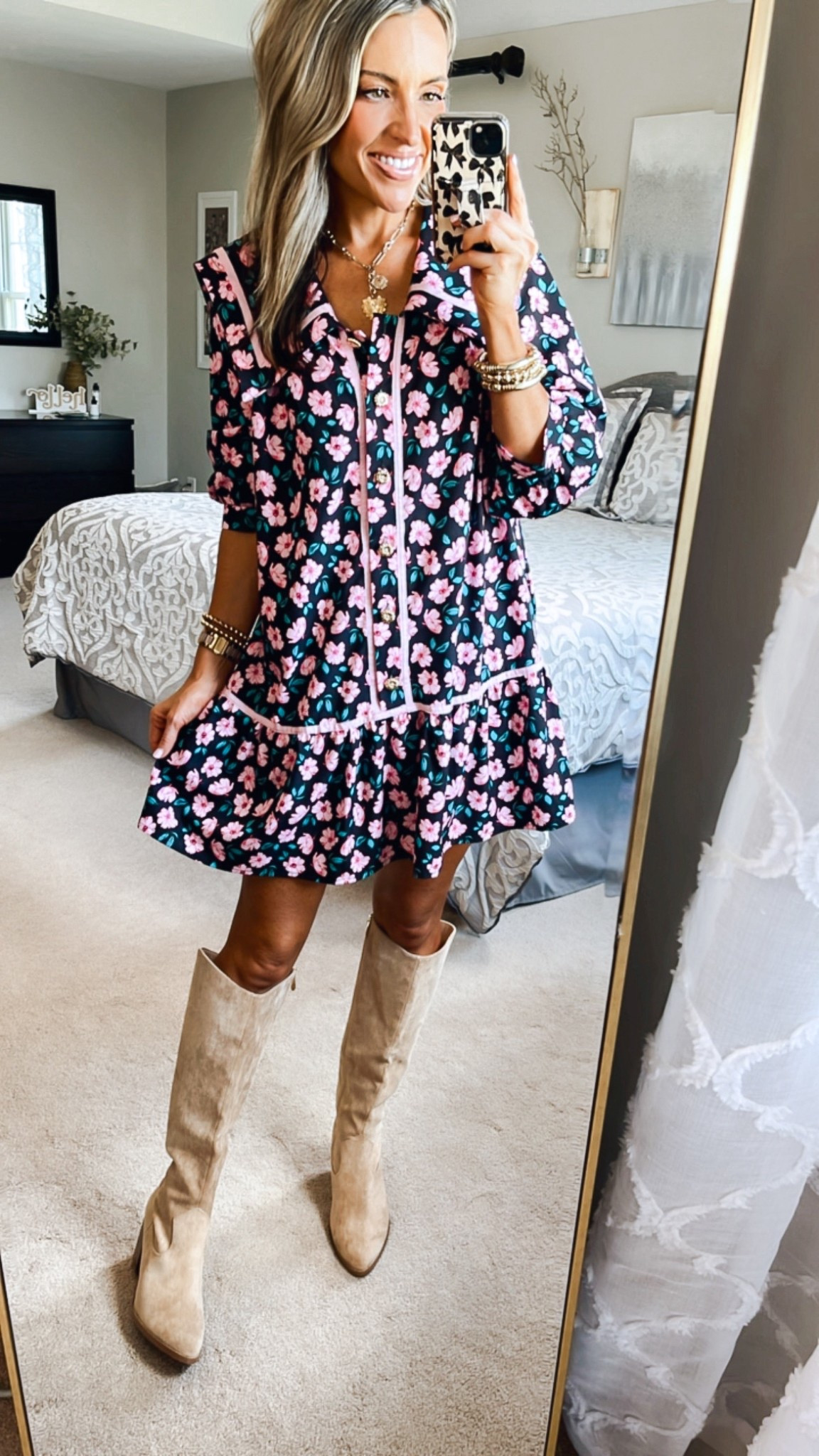 Fall dresses with sleeves! Wearing my buttery soft shorts under for coverage. Wearing xs. I’m 5’5”


#LTKSaleAlert #LTKStyleTip #LTKFindsUnder50