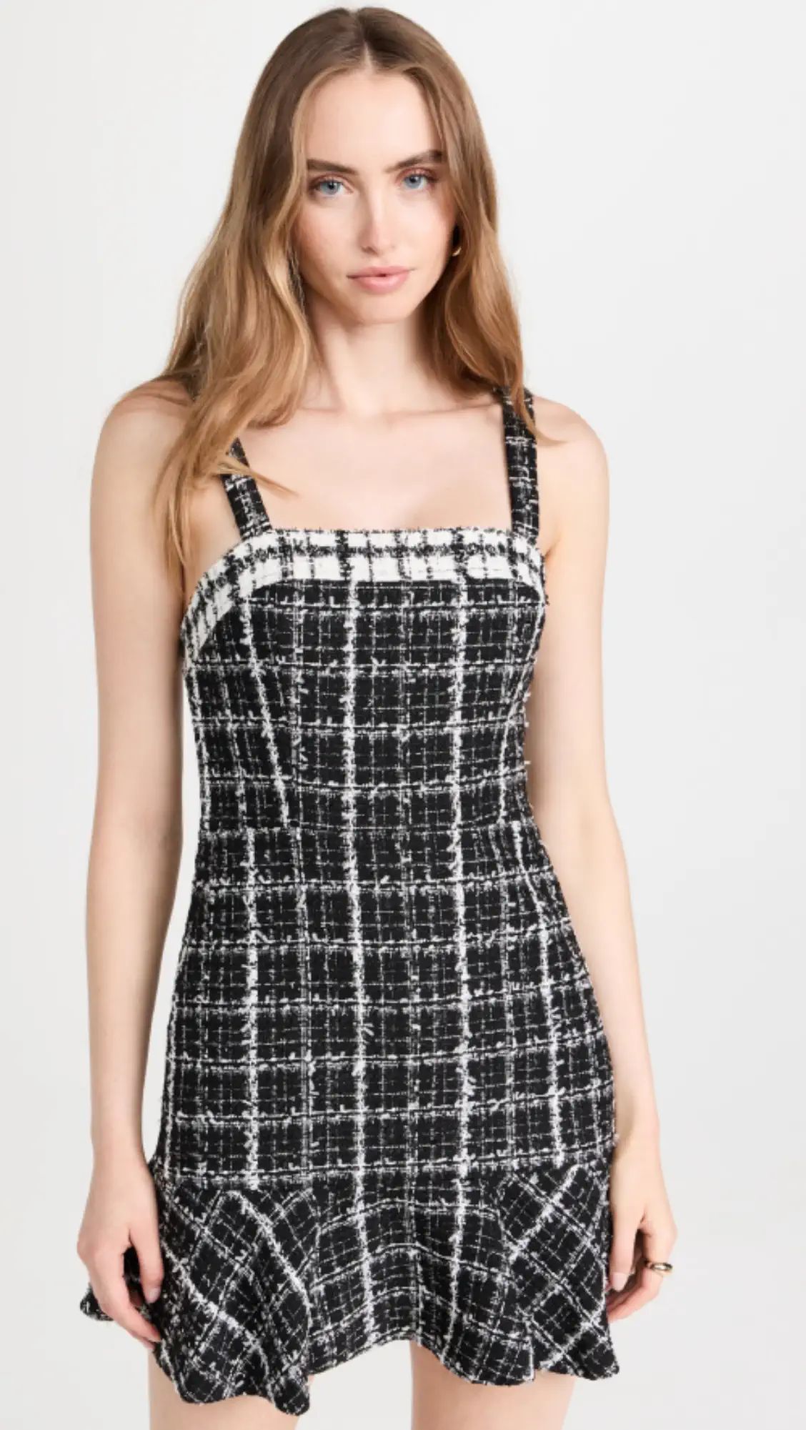alice + olivia Kaidra Dropwaist Mini Dress | Shopbop | Shopbop