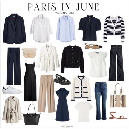 What To Pack For Paris In June
Travel Capsule
Part 1 of 2 
24 Pieces 
Spring Outfits

#LTKtravel #LTKover40 #LTKstyletip